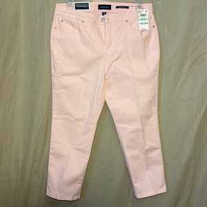 Charter Club Bristol Capri size 8 petite pale pink